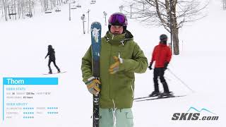 Thoms ReviewRossignol Experience 78 CARBON Skis 2022Skiscom [upl. by Jobi]