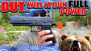 ⚡️ XTEN 10mm HARDCAST FULL POWER 🔌 LOAD TEST  Is NEW SIG Sauer REALLY Alaska Bear Defense Worthy 🐻 [upl. by Odareg]