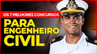 OS 7 MELHORES CONCURSOS MILITARES PARA ENGENHARIA CIVIL EM 2024  Bizu do Engenheiro 👷‍♂️💡 [upl. by Clayborne]