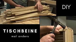 Tischbeine selber bauen ABER doch nicht SODIY Table legs [upl. by Etnod]