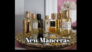 Latest Manceras In My Collection mancera perfumesforher [upl. by Genesia862]