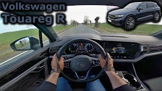 2024 Volkswagen Touareg R facelift  POV test drive [upl. by Idolla]