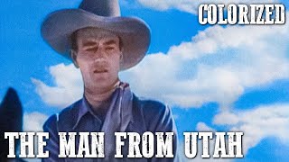 New Frontier  COLORIZED  John Wayne  Classic Western Film  Cowboys  Wild West [upl. by Irrac]