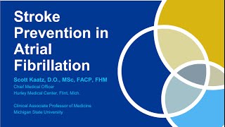 Stroke Prevention in Atrial Fibrillation [upl. by Aphra]