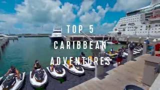 Royal Caribbean Top 5 Caribbean Adventures [upl. by Nnanaej]