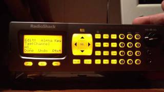 How to program a Radio Shack Pro197 Digital Trunking Scann [upl. by Clevey72]