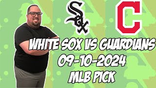 Chicago White Sox vs Cleveland Guardians 91024 MLB Pick amp Prediction  MLB Betting Tips [upl. by Oemac667]