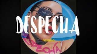 Rosalia  Despecha Letra [upl. by Selinda]