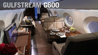 Gulfstream Unveils a Redesigned G600 Business Jet Cabin Interior – AIN [upl. by Eadrahc]