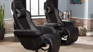 RESPAWN RSP900 Racing Style Adjustable Gaming Chair Adjustable Leather Black [upl. by Naivatco]