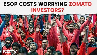 Why Zomato Share Price Falling Today  Zomato Sees ESOP Cost Rising [upl. by Rednirah]