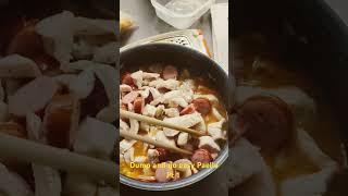 EASY dump and go Paella easyrecipe recipe paella healthyfood YOUR bestie cooking [upl. by Eesyak]