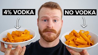 Does Vodka actually make Pasta taste better [upl. by Arlie]