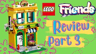 Design your own apartment with Lego Friends Flower Shop part 3 of downtown flower and design store [upl. by Adianes532]