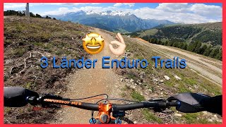 Unvorbereitet auf den 3Länder Enduro Trails in Nauders [upl. by Riebling]