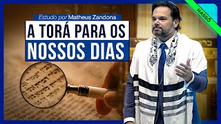 A Torá Para os Nossos Dias  Parashá Nassô 20225782  Prof Matheus Zandona [upl. by Meisel]