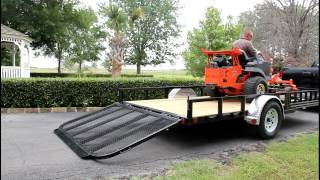 Ramp Gate Transition Lip on a PJ Utility Trailer [upl. by Timon]