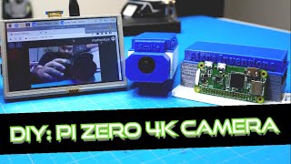 How to make a 4K Raspberry Pi Security Camera using the Pi Zero W and Motion EyeOS [upl. by Islek942]