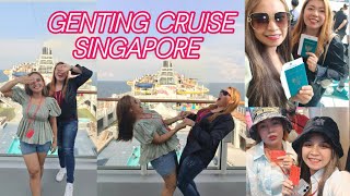 GENTING CRUISETRIP BERDUA AJA SINAPORE TO THAILAND [upl. by Walczak]