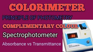 Colorimeter l Spectrophotometer [upl. by Besse346]