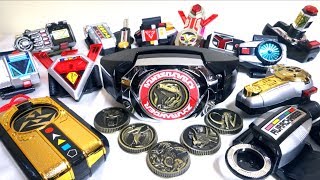 【ヲタファのスーパー戦隊魂 歴代変身アイテム大特集！34】ライブマンからメガレンジャー ！ wotafas SENTAI DX Morpher review 34 [upl. by Nyladnek]