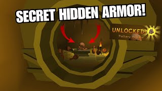 SECRET HIDDEN ARMOR UNLOCK POTTERY ARMOR UNLOCK POTTERY ARMOUR Wobbly Life Sewer Update [upl. by Nikoletta]