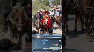 Cabalgata con festejada llega a Hidalgo [upl. by Boys]