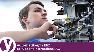 Lehre als Automatikerin bei Geberit International AG [upl. by Abeh]