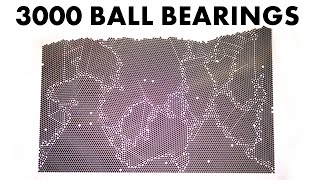 Self organising steel balls explain metal heat treatment [upl. by Aitnwahs]