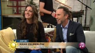 Här pikar Måns Zelmerlöw rivalen Jihde  Nyhetsmorgon TV4 [upl. by Jamesy998]