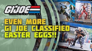 Even more GI Joe Classified Packaging Easter Eggs Part 3 [upl. by Kilby]