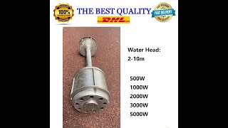 Micro Hydroturbine Generator Low Head 1KW Hydroelectricity Kaplan Turbine 0094770846687whatsapp [upl. by Skier]