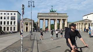 Brandenburg Gate and surrounding area Berlin [upl. by Asnerek682]