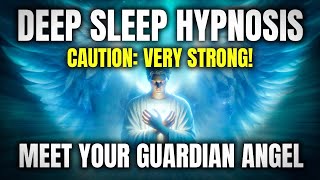 Meditation for Deep Sleep 😇 Meet Your Guardian Angel amp Healing Light [upl. by Luehrmann]