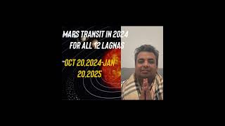 Mars Transit In Cancer 2024 For All 12 Ascendents [upl. by Animlehliw459]