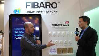 Fibaro  Walli ZWave Sockets amp Switches  New Fibaro App  Interview  CES 2019 [upl. by Enelec921]