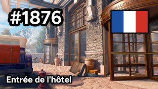 1876 🇫🇷 📕8📄311  Entrée de lhôtel  Junes Journey [upl. by Ecyarg]