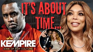 Wendy Williams BREAKS SILENCE on Diddy Drama quotITS ABOUT TIMEquot [upl. by Odoric]