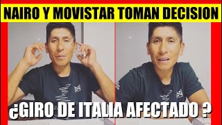 NAIRO Quintana MALA NOTICIA MOVISTAR TOMA DECISION QUE AFECTA SU DEBUT en EUROPA [upl. by Riddle776]