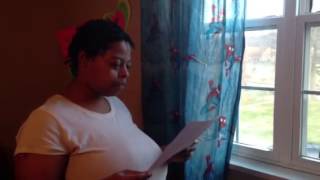 Relisha Rudds mother reads letter she wrote to missing daughter [upl. by Eilrahs]