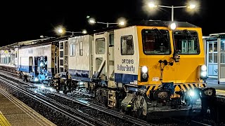 Balfour Beatty tamper DR73918 working 6J23 Three Bridges Voyager MD to Berwick [upl. by Osei465]