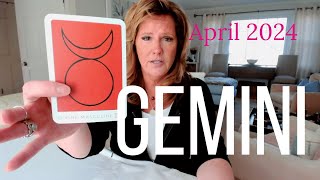 GEMINI  Take This RISK GEMINI  April 2024 Monthly Zodiac Tarot Reading [upl. by Vey]