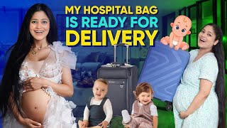 My Hospital Bag Is Ready For Delivery 👶2nd Baby Kabhi Bhi Aa Sakta Hai  What is In My Delivery Bag [upl. by Eeral]