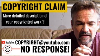 NO Email Response to YouTube Copyright Claim   CopyrightYoutubecom [upl. by Eniamraj]