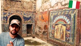 🇮🇹 Italie  Herculaneum une cité antique ensevelie proche de Pompéi et Naples [upl. by Atiral]