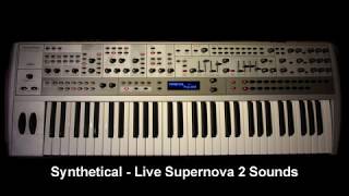 Novation Supernova 2 Pro X  Sequences 01 [upl. by Dann]