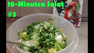 10MinutenSalate Schneller Grüner Salat [upl. by Joyce]