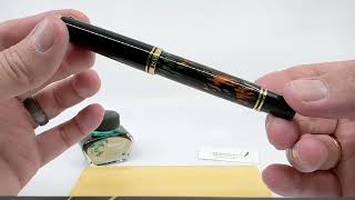 A Look At The Pelikan M600 Art Collection  Glauco Cambon Fountain Pen 2023 [upl. by Odilo]