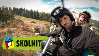 ALE SIĘ POROBIŁO czyli SKOLNITY BIKE PARK [upl. by Yrekaz127]