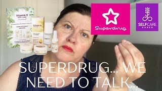 Superdrug Vitamin E put to the test 🔥 Superdrug own brand skincare routine 🔥 Selfcare Karen [upl. by Belicia21]